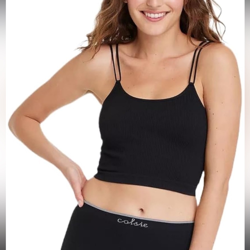 Colsie’s black tank top